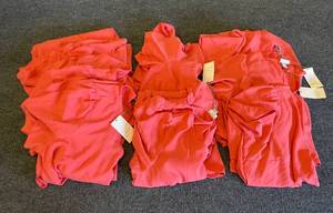 lot 135 image: Lot of 9 Womens Coral Dresses-Various Sizes