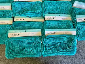 lot 60 image: HUGE Lot of 18 Zip Pencil Pouches, Art, Makeup Bags