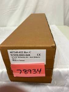 MSRP $600 New In Sealed Box GCX Wall Mount Flat Panel Display Articulated Arm - 12 x 1230.5 x 30.5 cm M Series Articulating Arm with Slide-In Mounting Plate -&nbspMax. arm load 30 lb 13.6&nbspkg