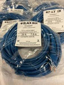 Large Lot of New In Package Ethernet Cables