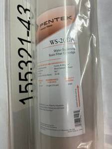 Lot Of 2 NEW In Box Pentek WS-20BB Water Softening Resin Filter Cartridge