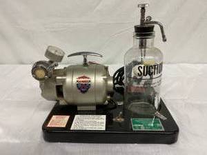 MSRP $800 Gomco 789 Aspirator Suction Pump With Glass Bottle -&nbspGreat For Mechanics Need To Get Into Tight Places To Remove Debris Etc Great Working Condition