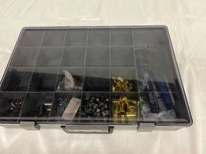 Tool Box With Tool &amp Fasteners