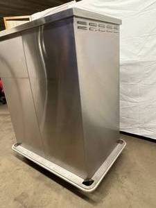 WOWOW $$$$ Carter-Hoffmann Large Heavy Gauge Stainless Steel Insulated 2 Door Food Cart - Holds Up To 16 Trays - Has Ventilation - Great Condition - Big Wheels For Easy Movement