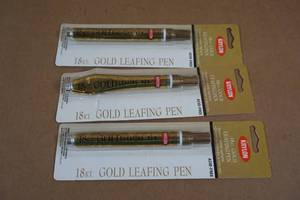 lot 8 image: Krylon 18KT. Gold Leafing Pens