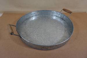 lot 16 image: Galvanized Serving Tray