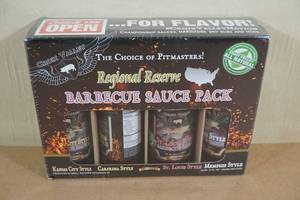 lot 19 image: Croix Valley BBQ Sauce Set