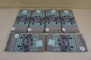 lot 24 image: Kitchen Towels - Live Happy Live Salty