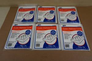 lot 28 image: Queen Mattress Covers
