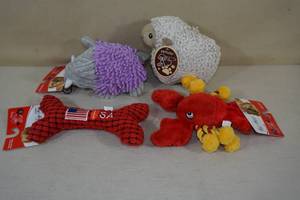 lot 78 image: Assorted Dog Toys