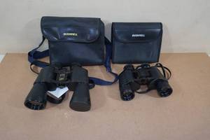 lot 150 image: Bushnell Binoculars with Cases