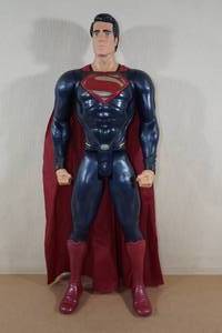 lot 167 image: Large Scale Superman Action Figure - 31 Tall