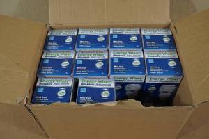 lot 173 image: Energy Wiser Compact Flourescent Light Bulbs