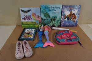 lot 215 image: Mermaid Toys, Books