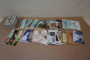 lot 221 image: Assorted Postcards - Some Antique