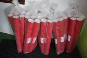 lot 235 image: 40 Rigid Shipping Tubes - 25 x 3