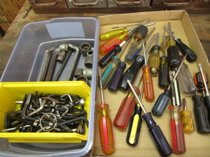lot 41 image: Allen wrenches, hex socket 1916 pat...