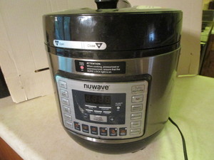 lot 456 image: NuWave pressure cooker, 6 quart...