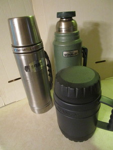 lot 468 image: Champ & Stanley hot liquid thermos,...