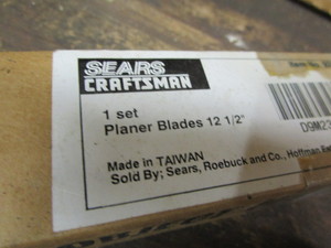 lot 526 image: Planer Blades