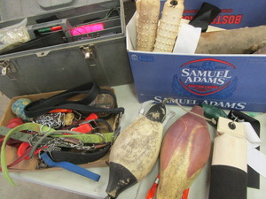 lot 545 image: Dog Vest, Dummies, Collars, Leashes