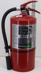 lot 29 image: Ansul 9.5lb Clean Guard w DuPont FE-36 Fire Extinguisher