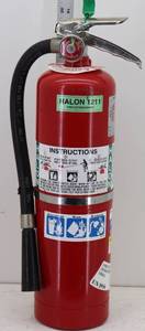 lot 33 image: Halon 13lb 1211 Fire Extinguisher Model 371