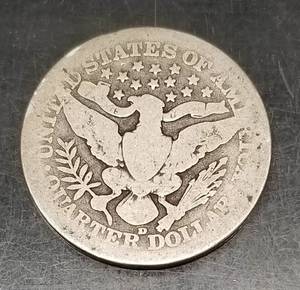 1914-D US BARBER QUARTER
