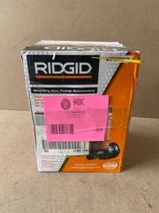 RIDGID Quick Connect Pump Accessory for RIDGID Wet Dry Vacs