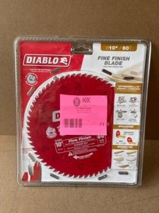 DIABLO 10 in. x 60-Tooth Fine Finish Circular Saw Blade
