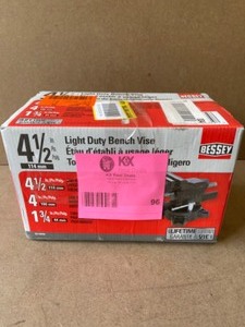 BESSEY 4-12 in. Light Duty Bench Vise with Swivel Base