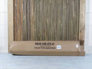 Mon Chateau Faux Fur Quad Rug