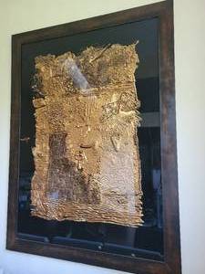 lot 17 image: 2 pieces of artwork from Minneapolis Artist Richard T. Brewer.