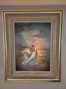 lot 30 image: John Pitre Restrictions Giclee On Canvas. Limited Edition. Signed and Numbered 7 of 375.