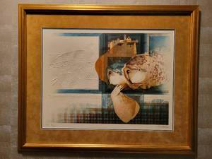 lot 80 image: Sunol Alvar Lithograph from Interieurs - Suite Bleue. Artist Proof 30 of 45.