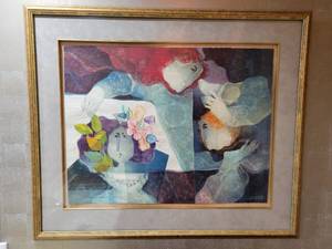 lot 81 image: Sunol Alvar Limited Edition Framed Lithograph.