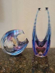 lot 94 image: Kit Karbler and Michael David Signed C Sculpture along with another sculpture.