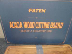 Paten Acacia Wood Cutting Board 17x...