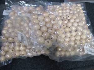 5- 100 pc pks Craft Beads with Stri...