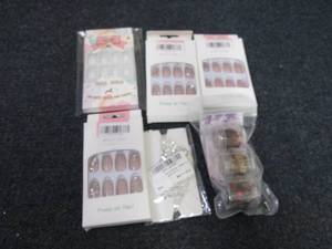 4 Nail Sets, Necklace, Glitter...