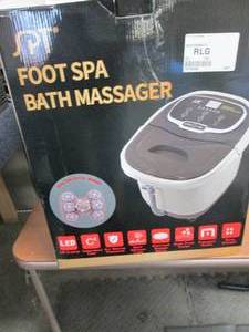 SPT foot spa massager open box Reta...