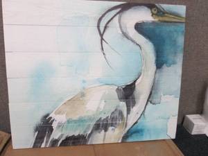 Trademark Fine Art Heron Splash I W...