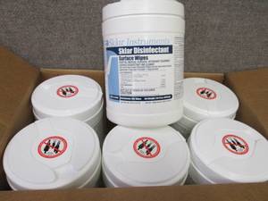 Case of 6- 100 ct Canisters Sklar D...