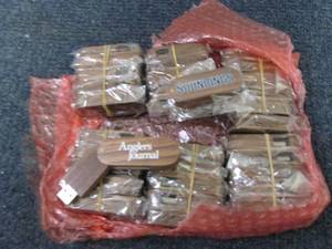Lot of 33 Promo Wooden Case Folding...
