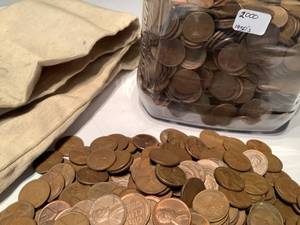 2000 Wheat Pennies from the 1950s