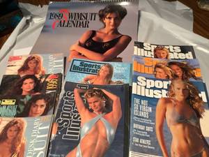 Lot of Sports Illustration Magazines