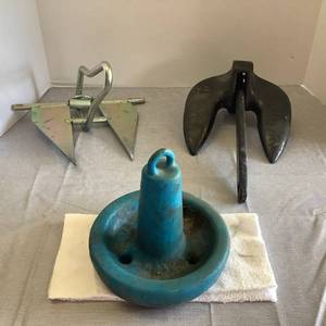 3 Boat Anchors