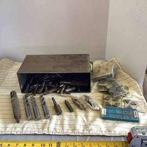 Assortment of Large Drill Bits