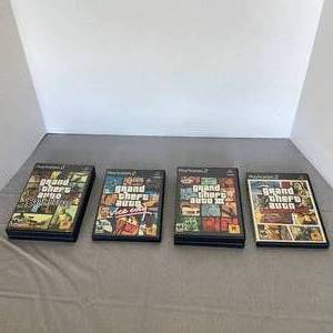 Playstation 2 Games - 4 Count