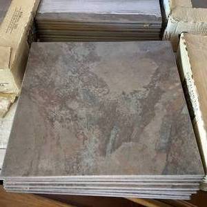 13 X 13 Square Porcelain Tile Tundra Multi-Color